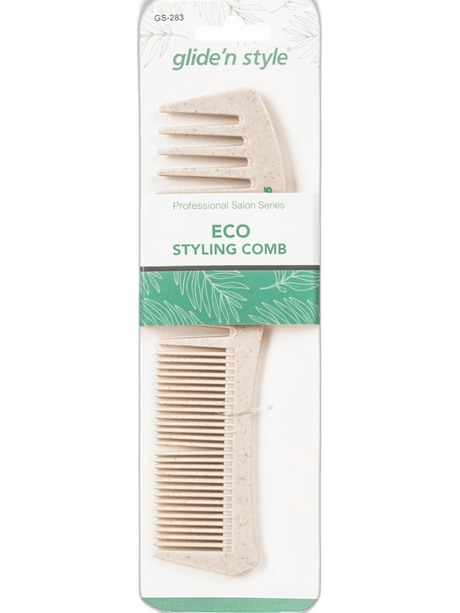Eco Hair Styling Comb - Gentle Detangling & Grooming Tool - TryAladdin