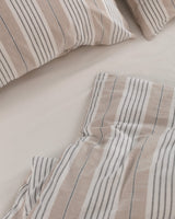Darvell King Size Yarn Dyed Duvet Cover Set