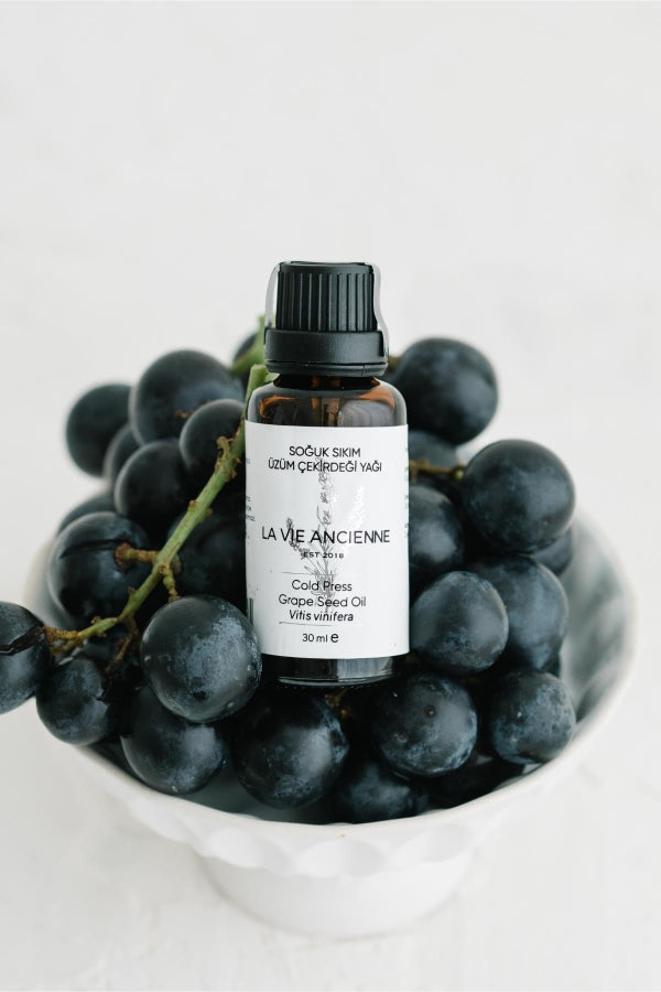 Pure Grape Seed Oil - Hydrating & Brightening Face & Body Elixir