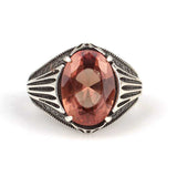 Premium 925 Sterling Silver Oval Zultanite Men Ring