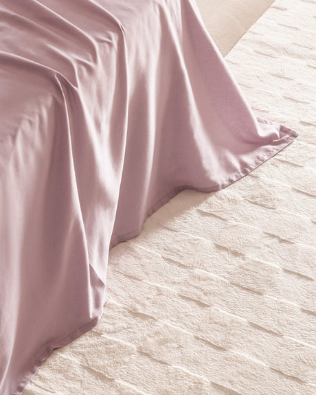 King Size 100% Cotton Sateen Flat Sheet