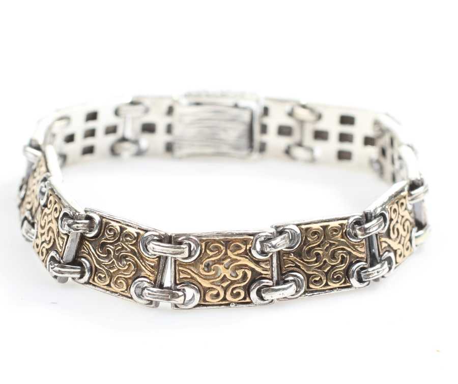 Premium 925 Sterling Silver Bronze Antique Design Bracelet