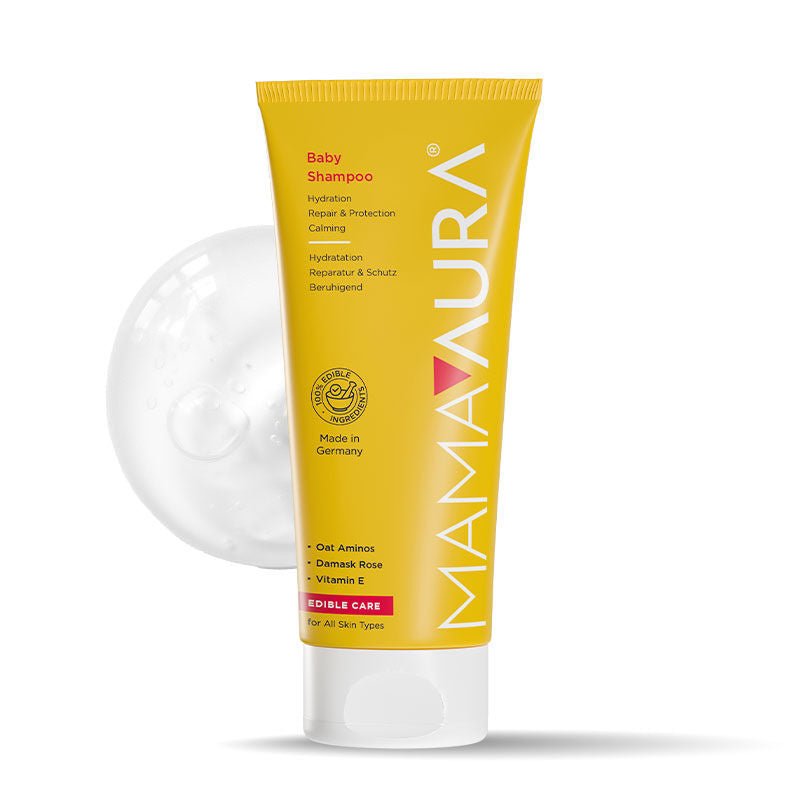 Edible - Ingredient Newborn Safe Baby Shampoo - Gentle Cleanse & Hydrate - TryAladdin