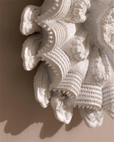 Resin Wall Decor - Elegant Sculptural Accent