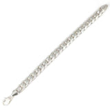 Sterling Silver Patterned Link Bracelet - Modern Craftsmanship