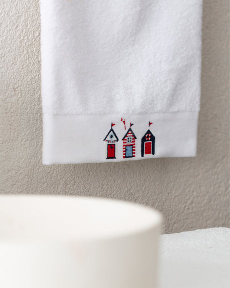 100% Cotton Face Towel - Harriet Embroidered