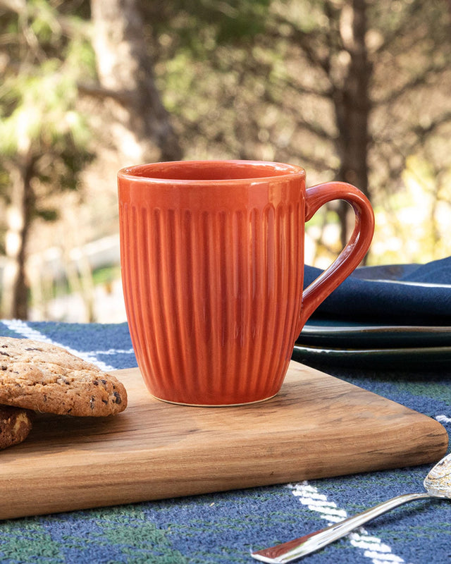 Ceramic Marguerite Mug - Artisanal Charm