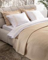 Luxurious Cotton Blend Somme 7-Piece Bridal Bedding Set