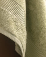 Soft Absorbent Cotton Face Towel - Light Green