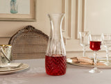 Versatile Clear Glass Carafe - Elegant Tabletop Serving