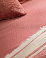 100% Cotton Double Pique Bedspread Set - Soft Muslin Weave