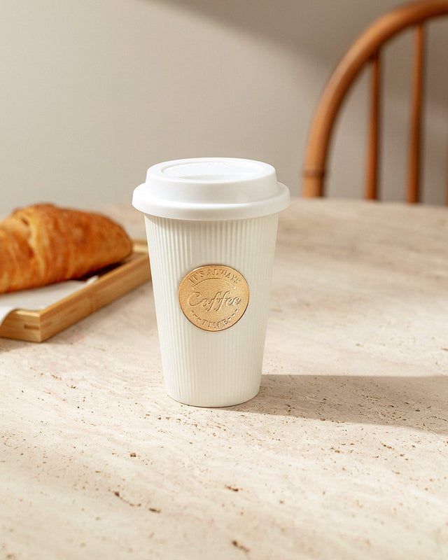 New Bone China Mug - Elegant Design for Daily Indulgence