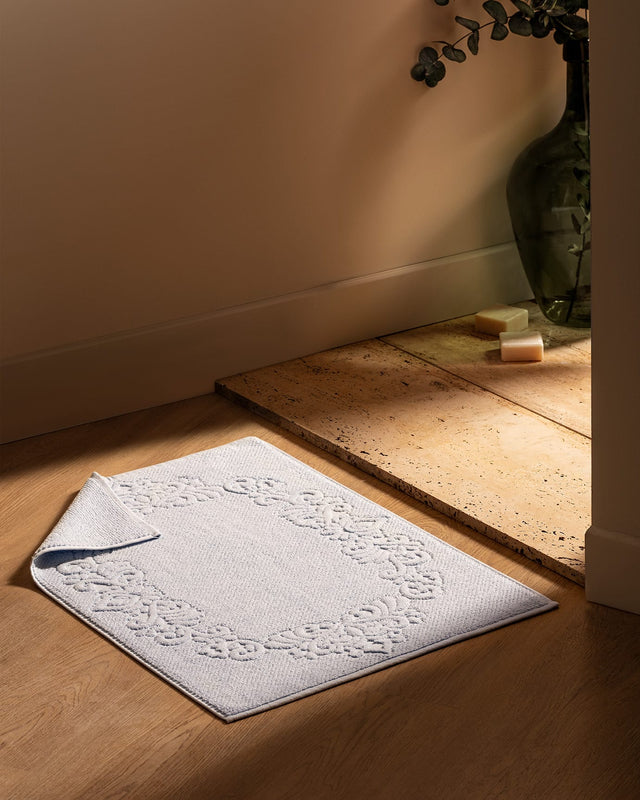 Norice 100% Cotton Bath Mat - Ultra Soft & Absorbent Foot Towel