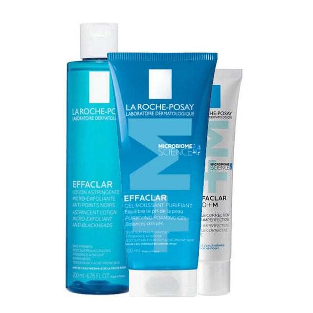 Effaclar Smooth Skin Daily Skincare Set for Oily Blemish - Prone Skin - TryAladdin