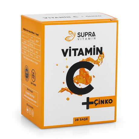 Effervescent Vitamin C & Zinc - Daily Immunity Support Powder - TryAladdin