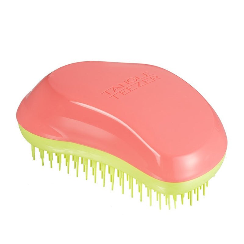 Effortless Detangling Hairbrush - Yellow & Pink - TryAladdin