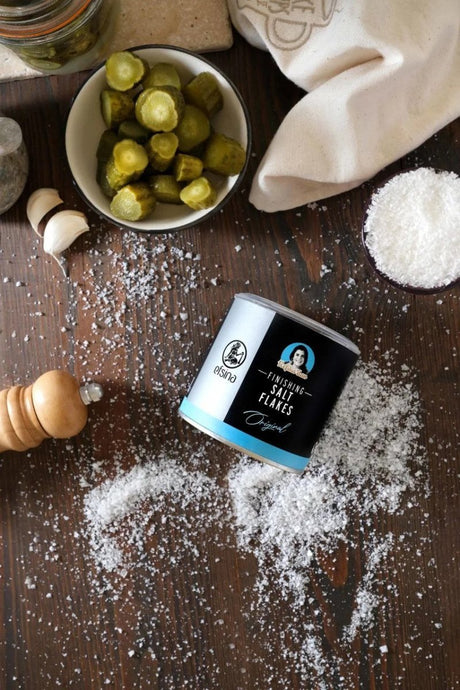 Efsina Refika Hand - Harvested Flake Sea Salt - 140g - TryAladdin