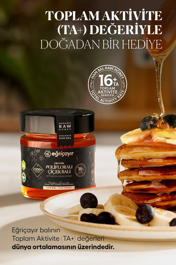 Egricayir Organic Polyfloral Honey TA16 - 300g - TryAladdin