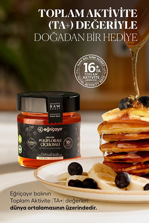 Egricayir Organic Polyfloral Honey TA16 - 300g - TryAladdin
