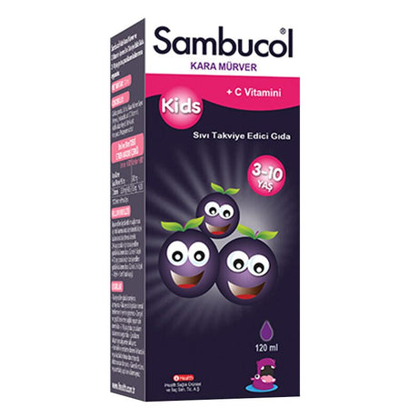 Elderberry & Vitamin C - Kids Immunity Dietary Supplement Liquid - TryAladdin