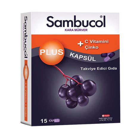 Elderberry, Vitamin C & Zinc - Immunity Support Capsules, Gluten - Free - TryAladdin