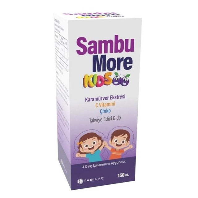 Elderberry, Vitamin C & Zinc - Kids Immunity Support Liquid 4 - 10 Years - TryAladdin
