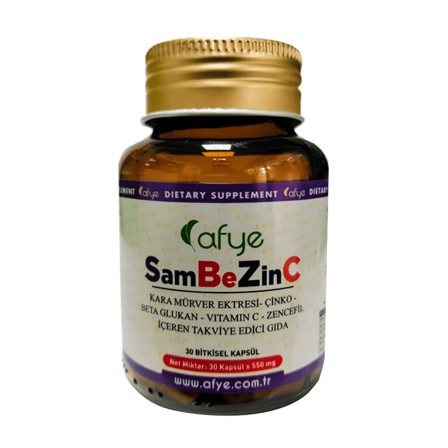 Elderberry, Zinc, Vitamin C & Beta Glucan - Immunity Booster Capsules - TryAladdin