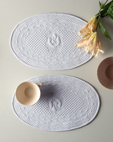 Elegant 2 - Piece Dining Table Placemat Set - TryAladdin