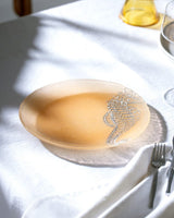 Elegant Glass Pasta Plate - Coastal Marine Inspired Tableware - TryAladdin