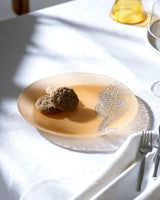 Elegant Glass Pasta Plate - Coastal Marine Inspired Tableware - TryAladdin