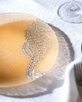 Elegant Glass Pasta Plate - Coastal Marine Inspired Tableware - TryAladdin