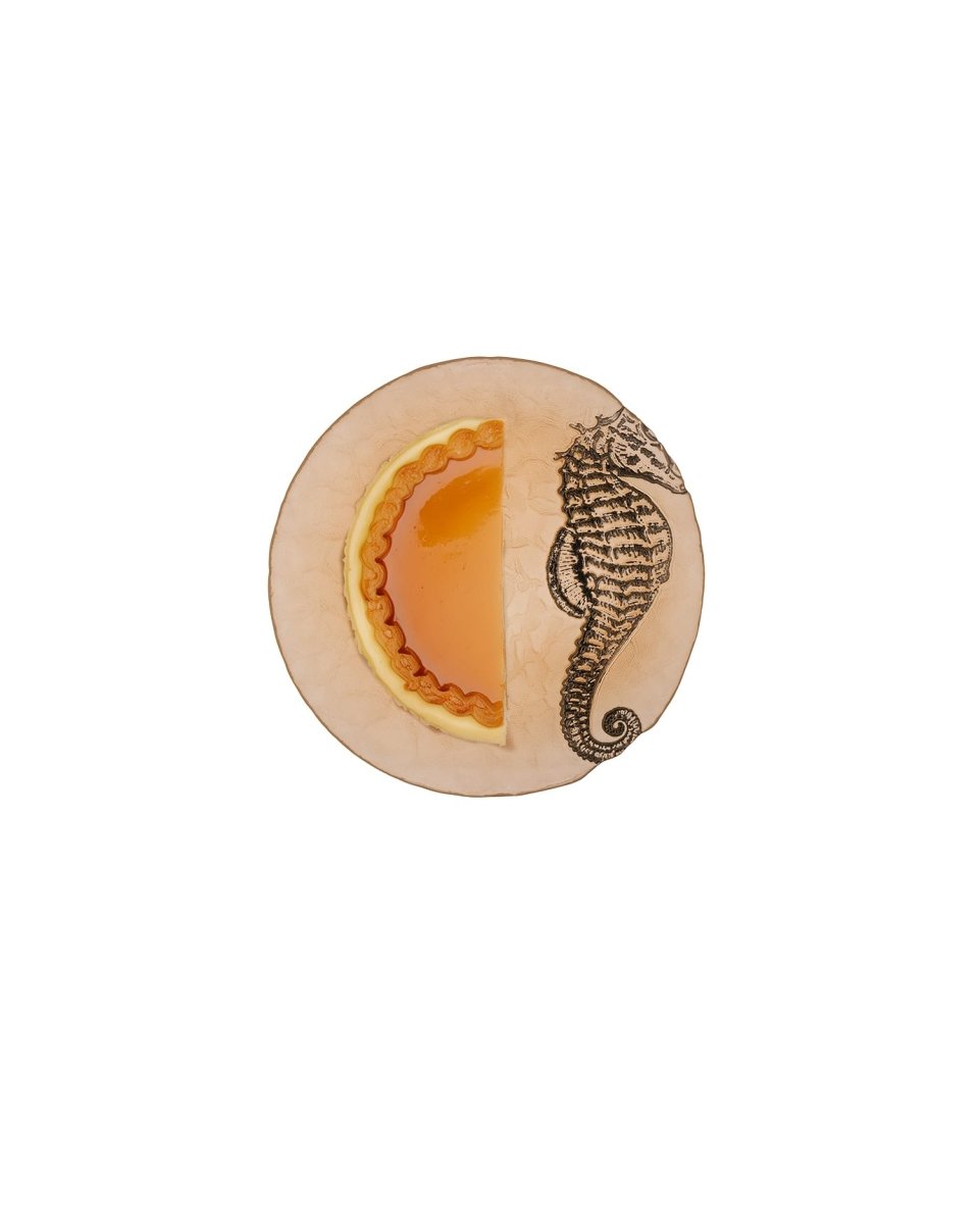 Elegant Glass Pasta Plate - Coastal Marine Inspired Tableware - TryAladdin