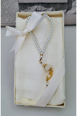Elegant Headscarf & Pearl Rosary Gift Set - Boxed - TryAladdin