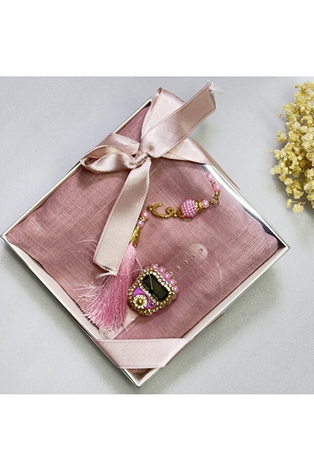 Elegant Religious Gift Set Headscarf & Tasbih - TryAladdin