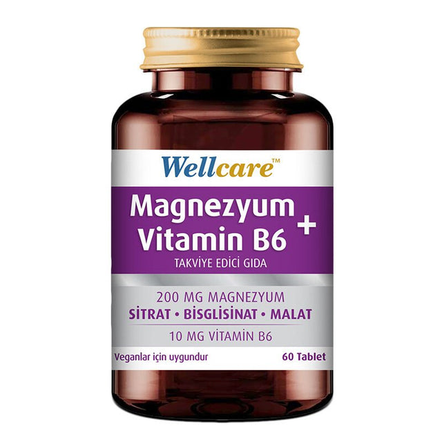 Elemental Magnesium & Vitamin B6 - Daily Support Tablets - TryAladdin