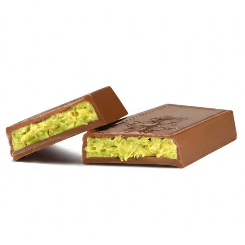 Elit Dubai Milk Chocolate with Pistachio Cream and Crispy Kataifi - 30g - TryAladdin