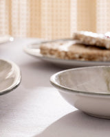 Eliza 26 - Piece Gray New Bone Breakfast Tableware Set - TryAladdin