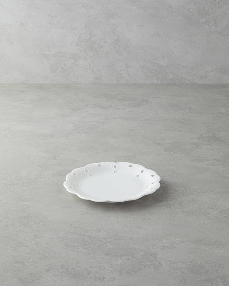 Premium White Porcelain Dessert Plate