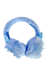 Elsa Frozen Plush Girls' Winter Earmuffs - Blue - TryAladdin