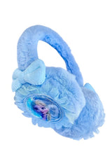 Elsa Frozen Plush Girls' Winter Earmuffs - Blue - TryAladdin