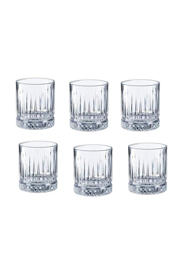 Elysia Premium Crystal Turkish Coffee Glass Set - 60cc 6 - Piece Set - TryAladdin