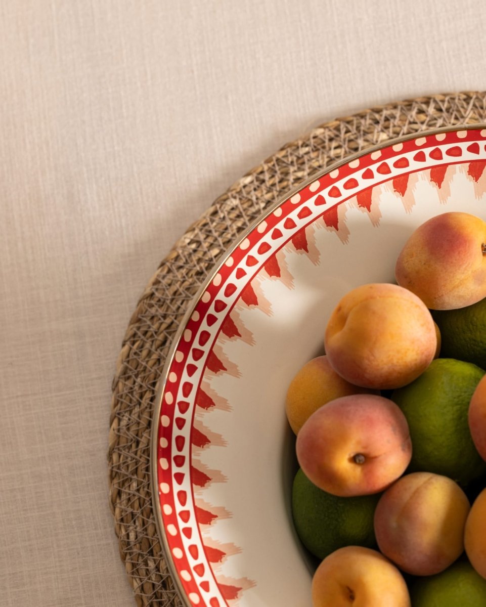 Enamel Fruit Bowl - Durable Modern Design for Kitchen & Dining - TryAladdin