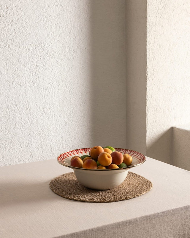 Enamel Fruit Bowl - Durable Modern Design for Kitchen & Dining - TryAladdin