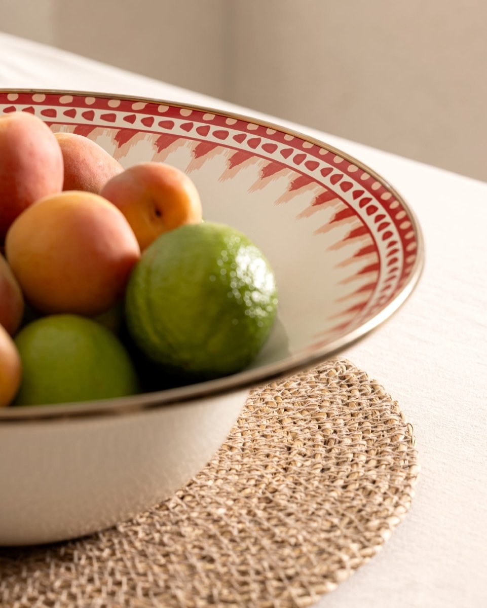 Enamel Fruit Bowl - Durable Modern Design for Kitchen & Dining - TryAladdin