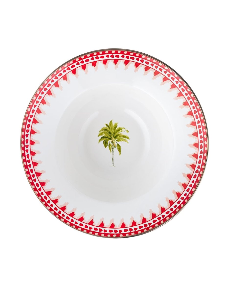 Enamel Fruit Bowl - Durable Modern Design for Kitchen & Dining - TryAladdin