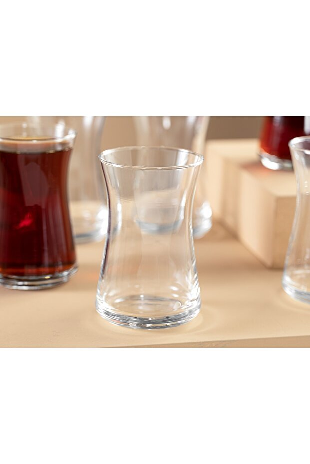 English Home Basel Premium Turkish Tea Glasses Set - 6 x 160ml - TryAladdin