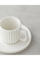 English Home Lunara Professional Porcelain Turkish Coffee Cup Set - 4 - Piece - TryAladdin