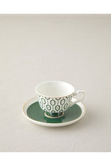 English Home Octavia Premium New Bone China Espresso Cup & Saucer Set - 4 Piece - TryAladdin