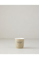 English Home Phoebe Premium New Bone China Espresso Cup Set - Coffee Green - 2 x 90ml - TryAladdin