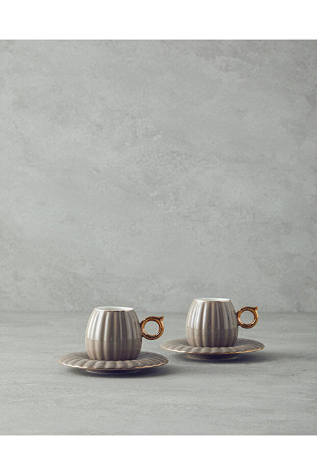 English Home Polka New Bone China Elegant Coffee Cup Set - 4 Piece - TryAladdin